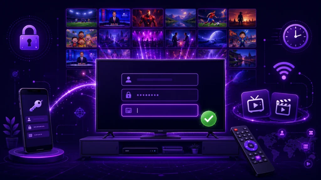 activer code iptv smart tv