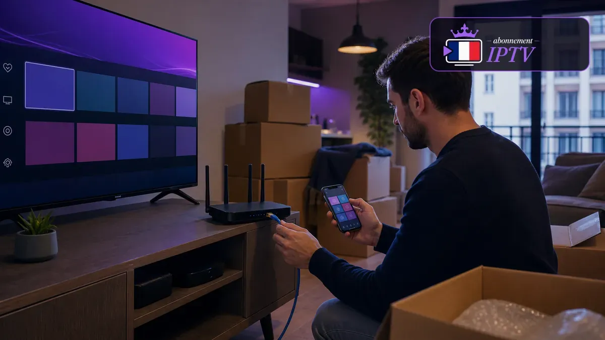 Préparer son IPTV lors d’un déménagement