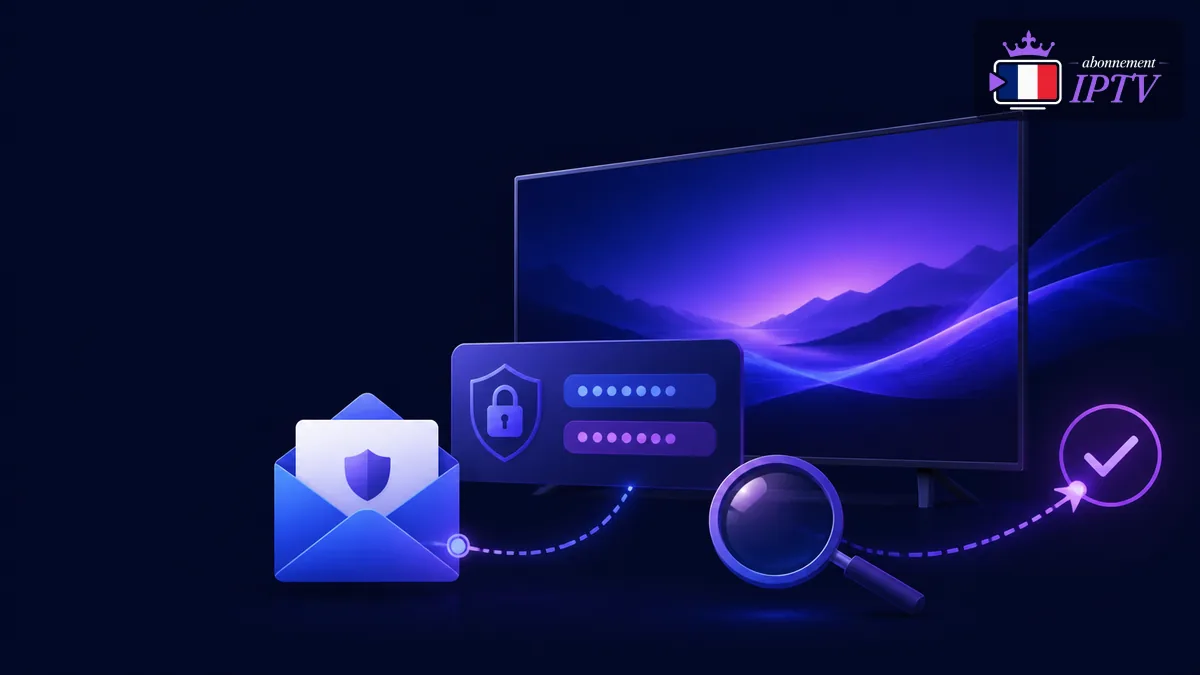 Code IPTV perdu retrouvé dans un environnement sécurisé