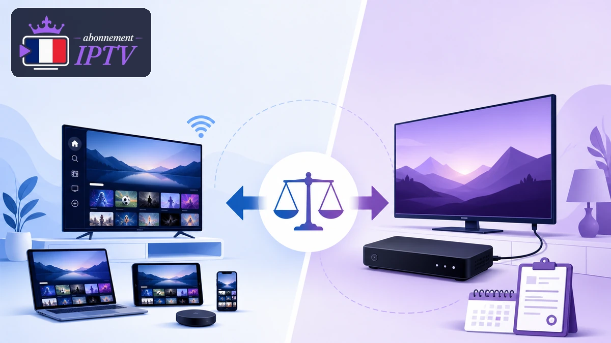 Comparaison entre IPTV et box opérateur