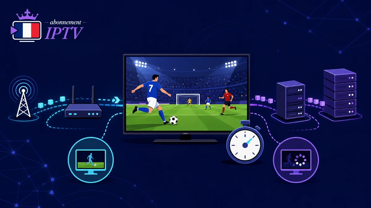 Latence IPTV et décalage sur le direct