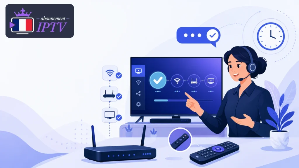 Assistance IPTV et diagnostic en français