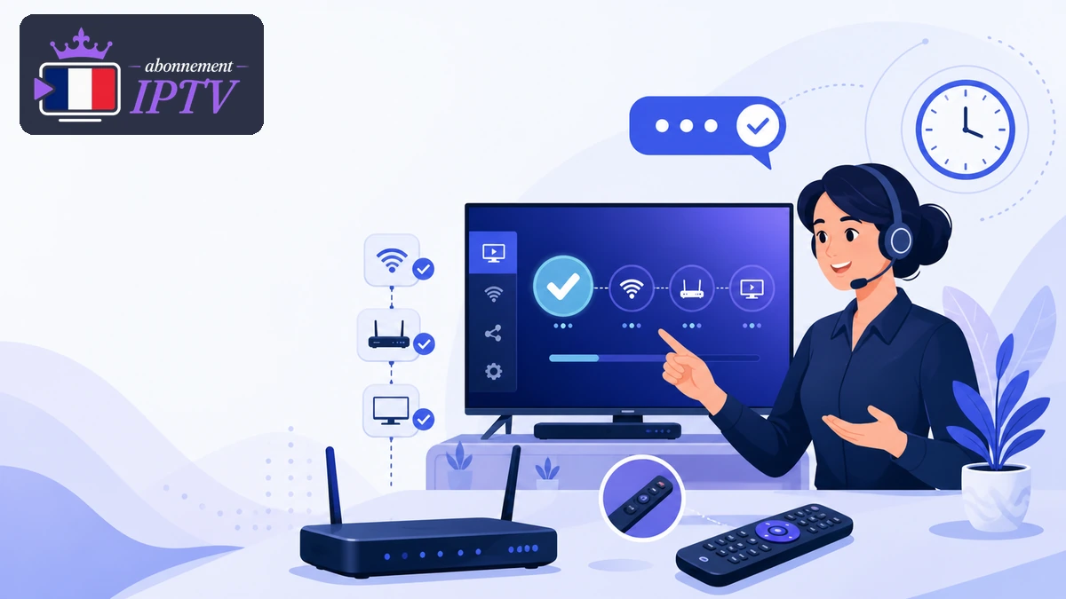 Assistance IPTV et diagnostic en français